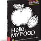 Smart Contrast Montessori Cards®: Hello,My Food