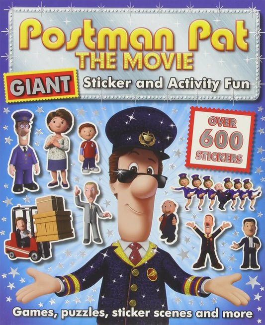 POSTMAN PAT THE MOVIE STICKER AND ACTIVITY FUN