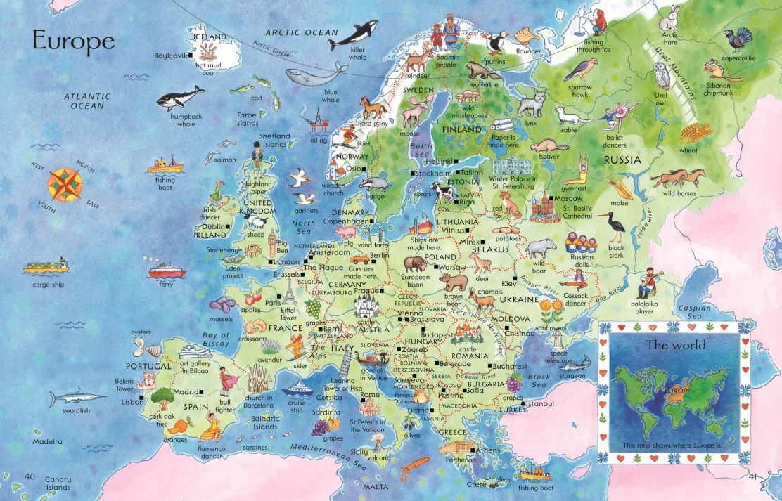 CHILDREN'S PICTURE ATLAS