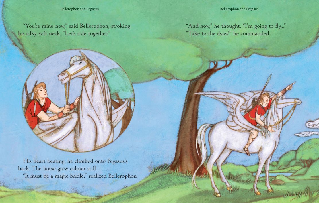 USBORNE ILLUSTRATED STORIES FROM THE GREEK MYTHS