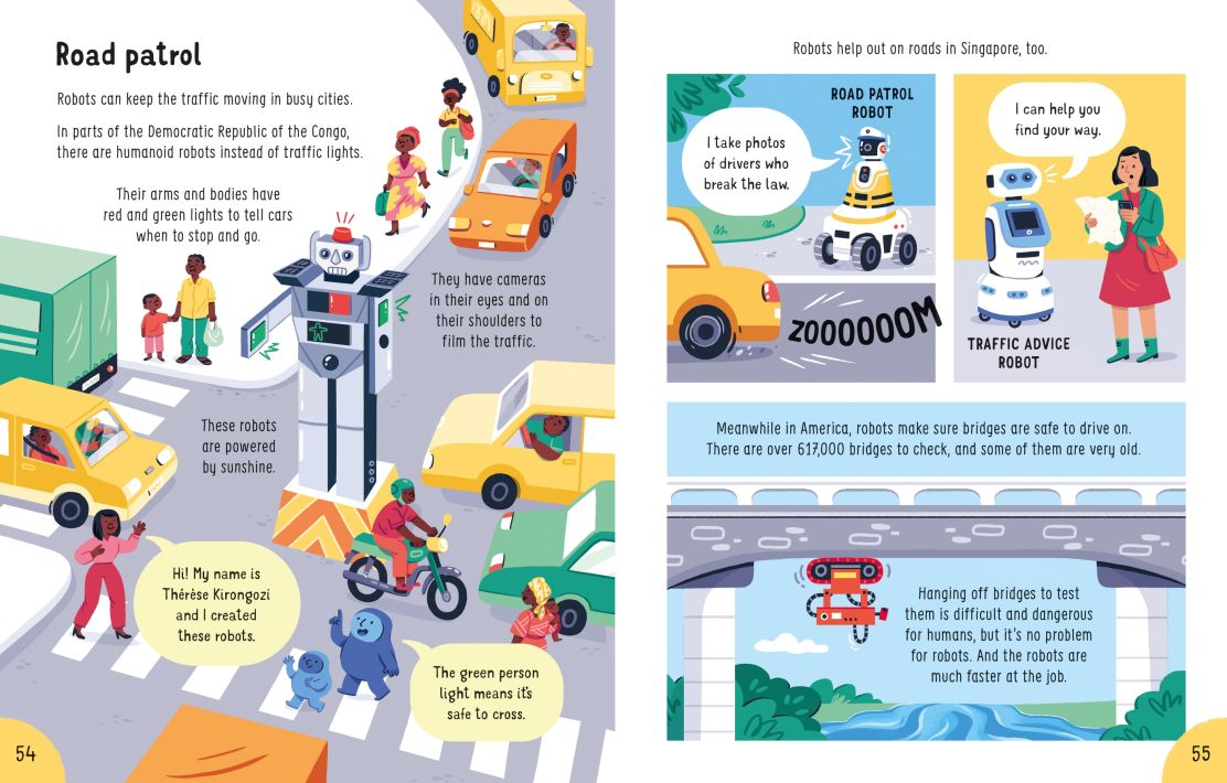 USBORNE LOT OF THINGS TO KNOW ABOUT ROBOTS