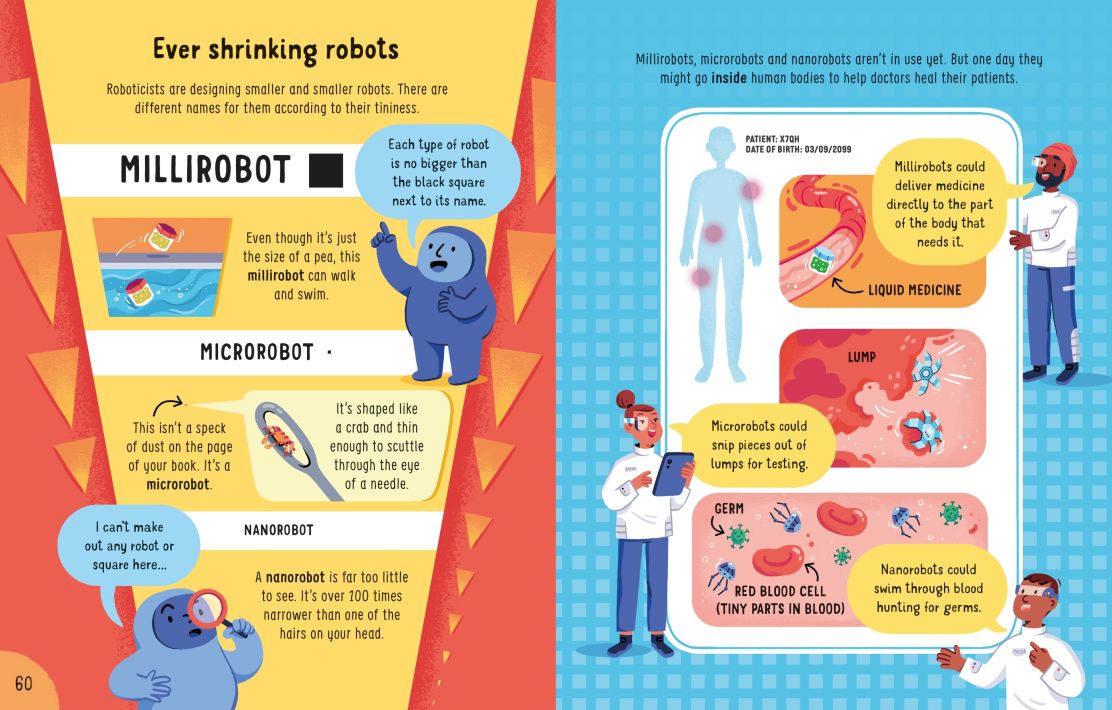 USBORNE LOT OF THINGS TO KNOW ABOUT ROBOTS