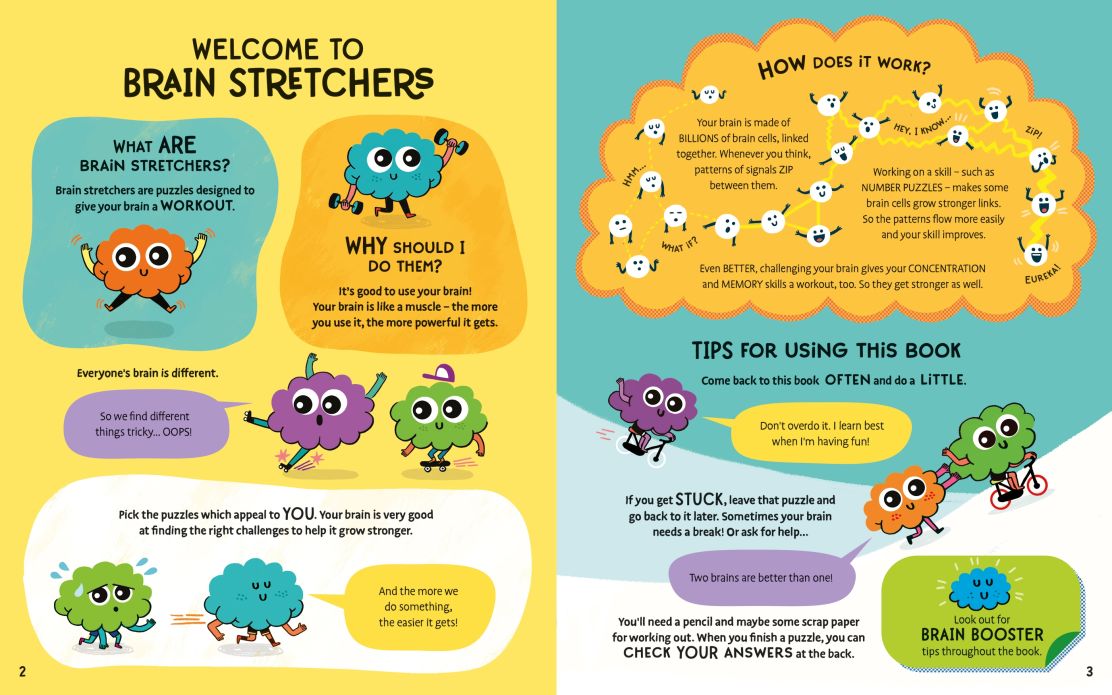 BRAIN STRETCHERS NUMBER PUZZLES