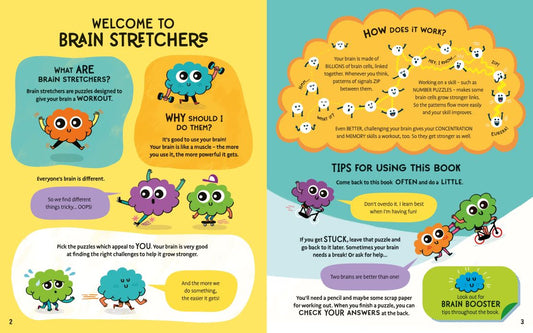BRAIN STRETCHERS NUMBER PUZZLES
