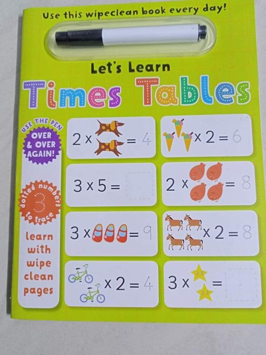LET'S LEARN TIMES TABLES