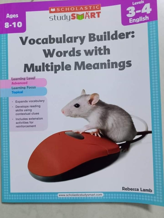 VOCABULARY WORDS WITH MULTIPLE MEANINGS