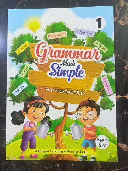 GRAMMAR MADE SIMPLE FOR PRESCHOOLERS BOOK 1