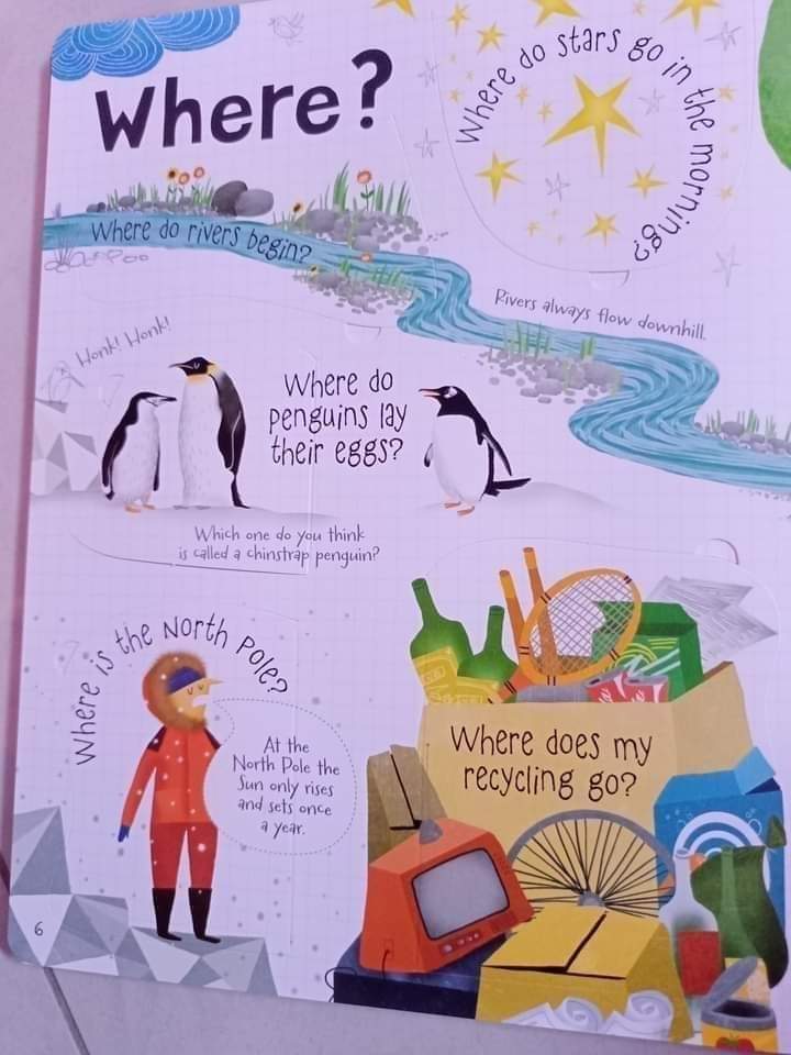USBORNE LIFT THE FLAP QUESTIONS ANSWERS