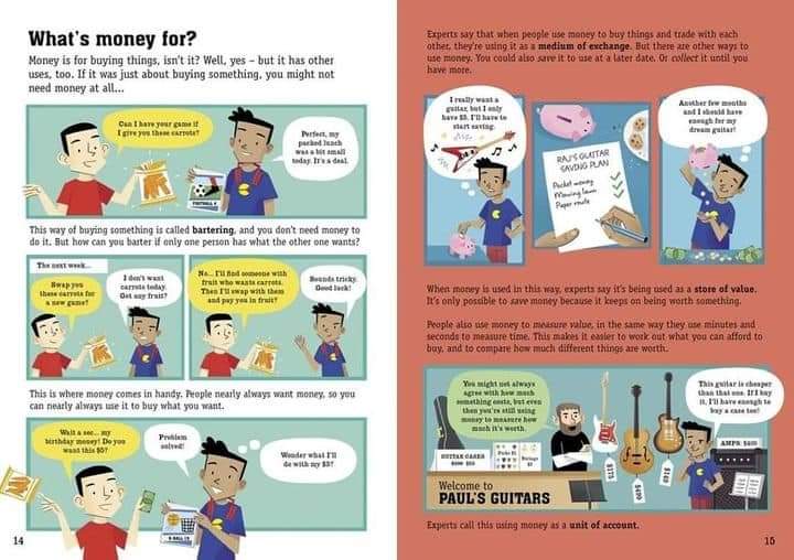 USBORNE MONEY FOR BEGINNERS