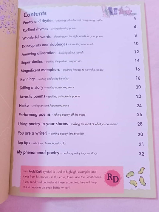 ROALD DAHL'S CREATIVE WRITING JAMES AND THE GIANT PEACH