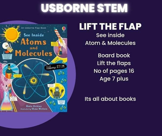 USBORNE SEE INSIDE ATOM AND MOLECULES