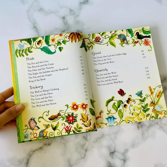 USBORNE ILLUSTRATED STORIES FROM AESOP