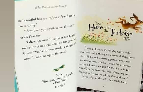 USBORNE ILLUSTRATED STORIES FROM AESOP