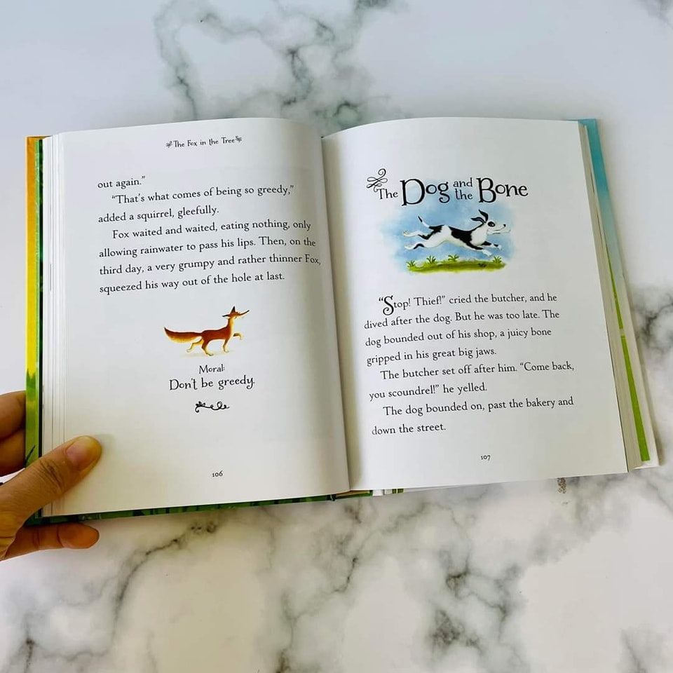 USBORNE ILLUSTRATED STORIES FROM AESOP