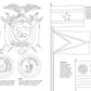 USBORNE FLAGS OF THE WORLD TO COLOUR