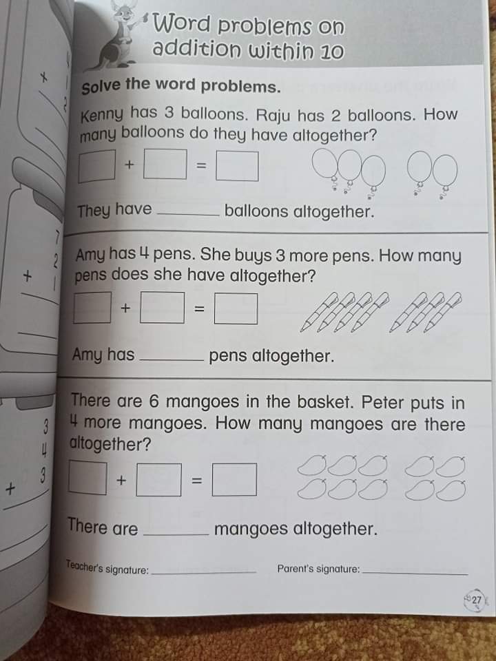 MATHAMATICS FOR PRE PRIMARY