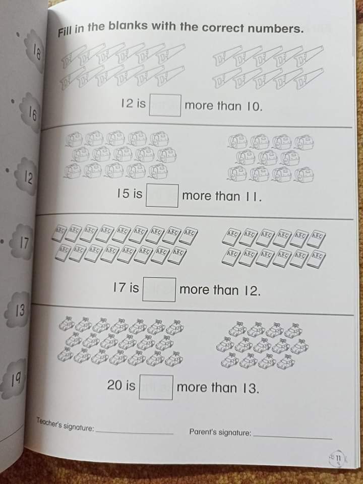 MATHAMATICS FOR PRE PRIMARY