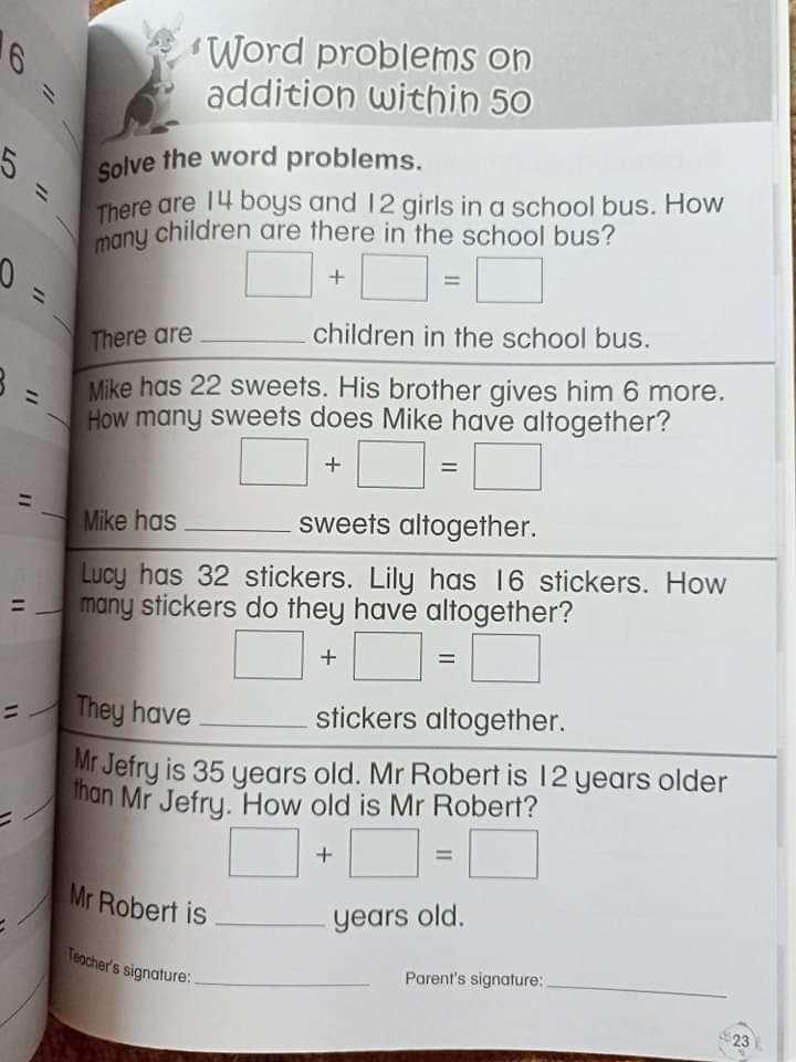 MATHAMATICS FOR PRE PRIMARY