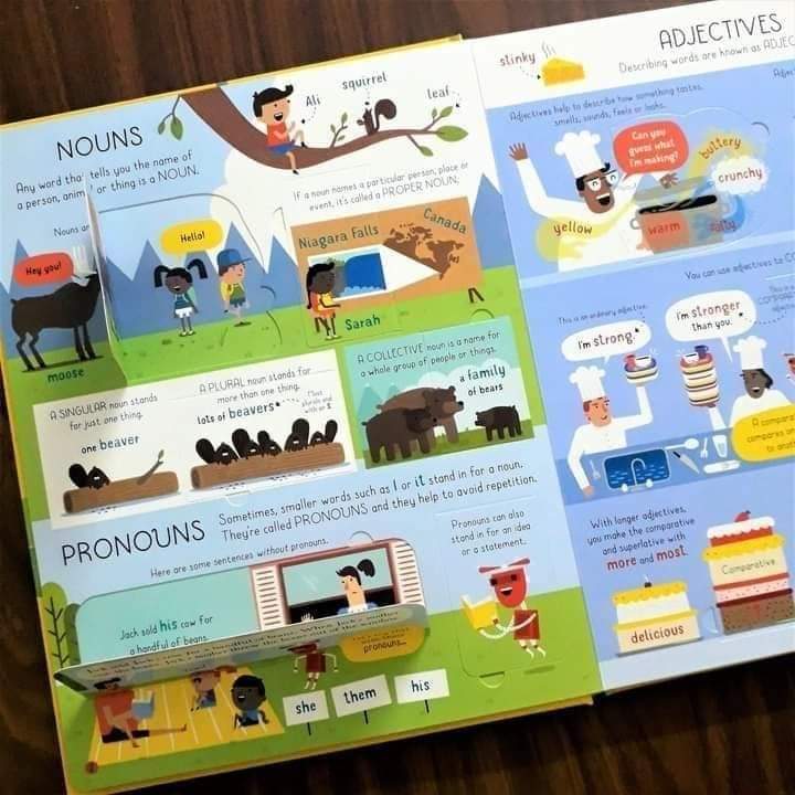 USBORNE LIFT THE FLAP GRAMMAR AND PUNCTUATION