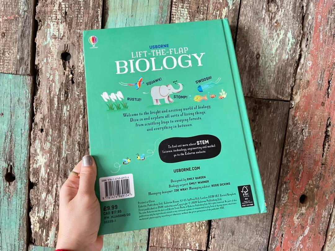 USBORNE LIFT THE FLAP BIOLOGY