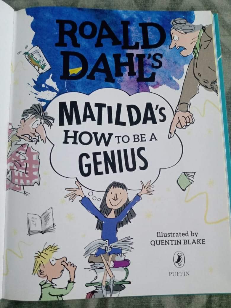 Roald dahl's Matilda's how to be a genius