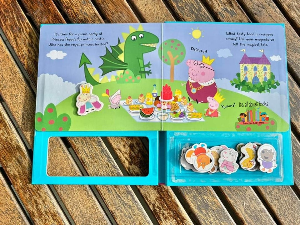 PEPPA AND FRIENDS MAGNET BOOK