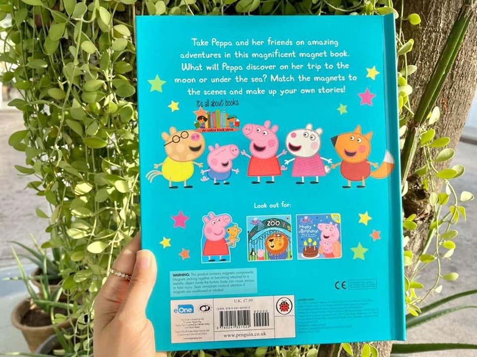 PEPPA AND FRIENDS MAGNET BOOK