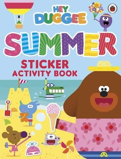 HEY DUGGEE SUMMER STICKER ACTIVITY BOOK