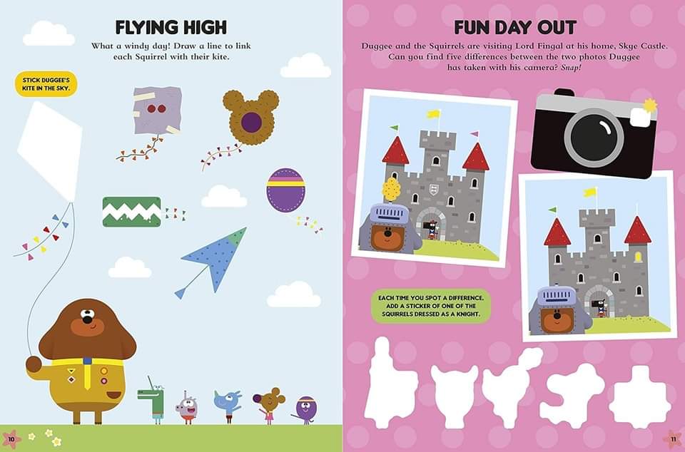 HEY DUGGEE SUMMER STICKER ACTIVITY BOOK