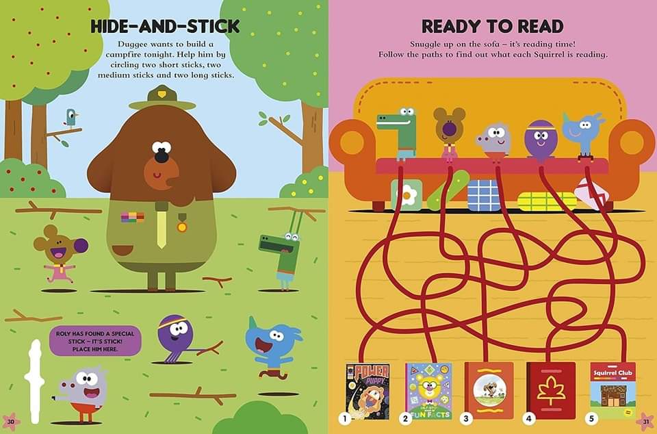 HEY DUGGEE SUMMER STICKER ACTIVITY BOOK