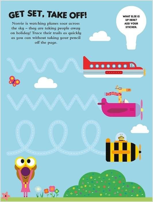 HEY DUGGEE SUMMER STICKER ACTIVITY BOOK