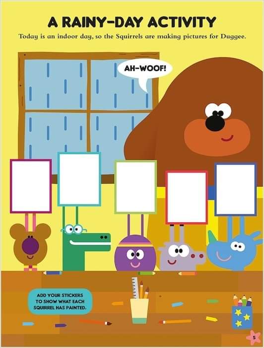 HEY DUGGEE SUMMER STICKER ACTIVITY BOOK