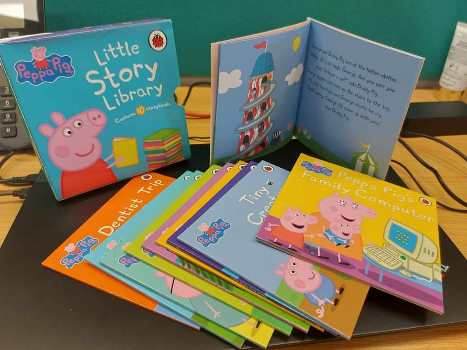 PEPPA PIG LITTLE STORY LIBRARY