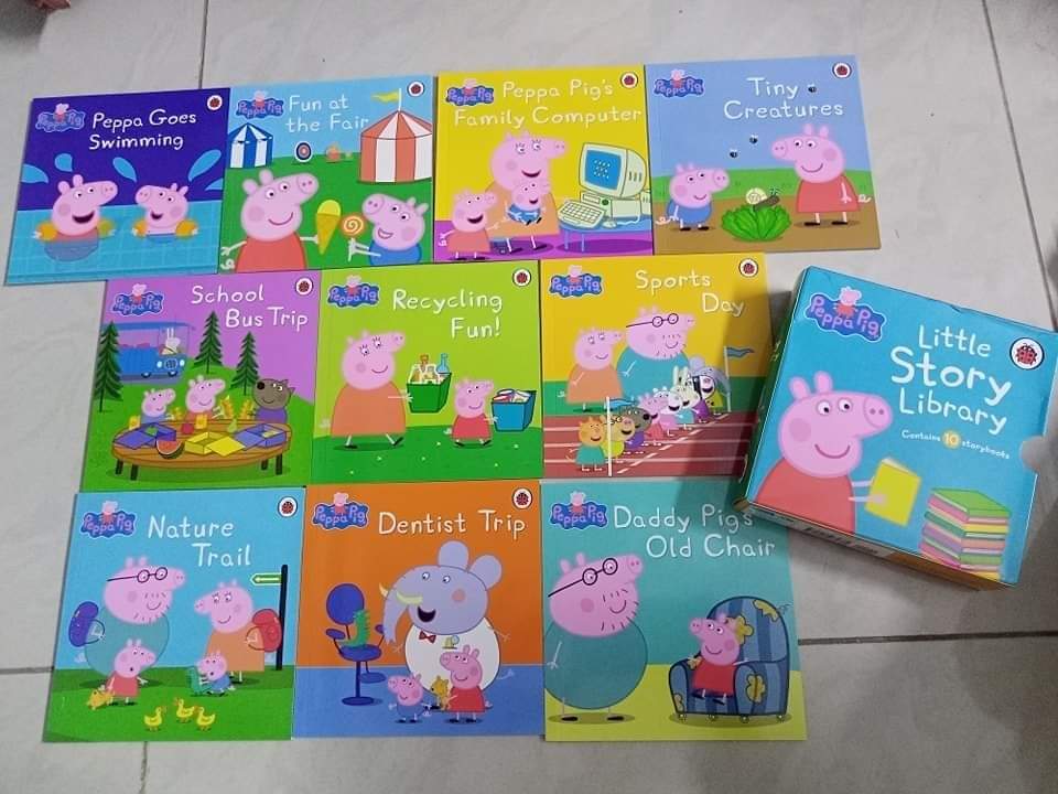 PEPPA PIG LITTLE STORY LIBRARY