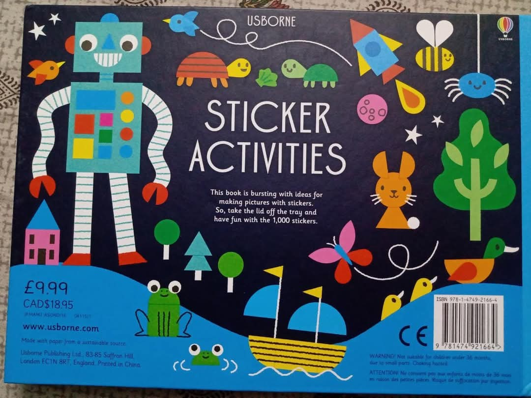 USBORNE STICKER ACTIVITIES