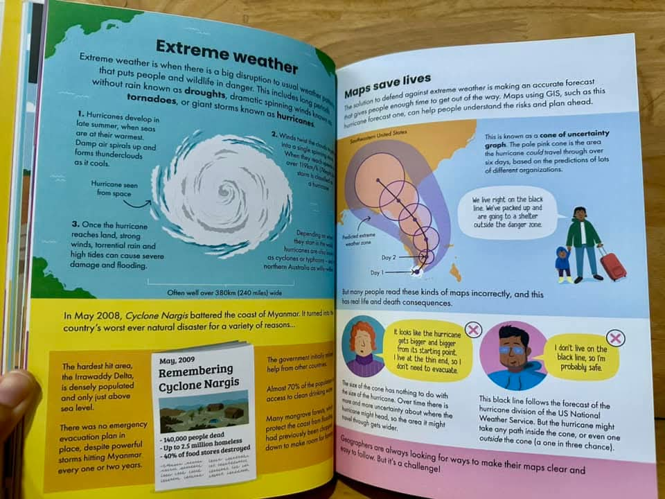 USBORNE GEOGRAPHY FOR BEGINNERS