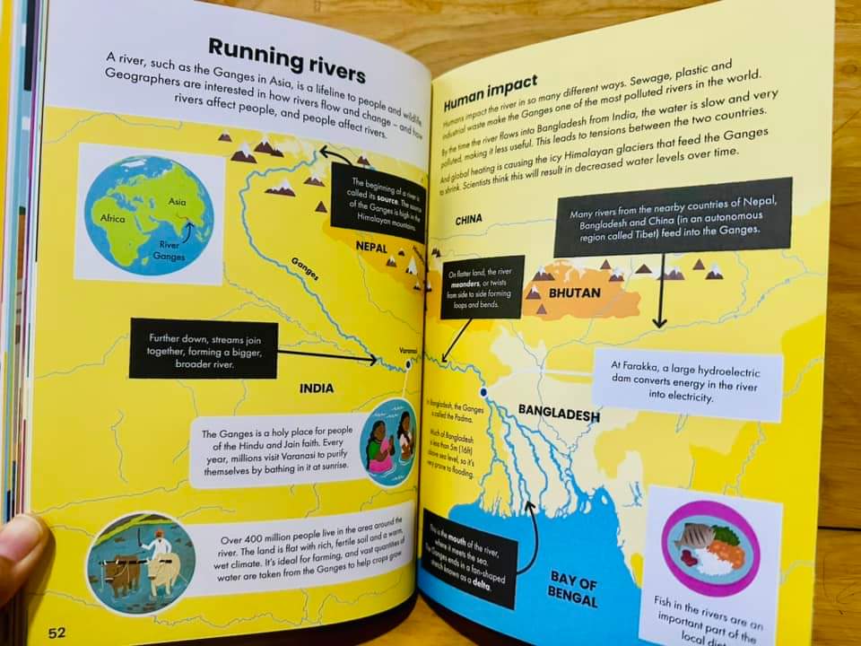 USBORNE GEOGRAPHY FOR BEGINNERS