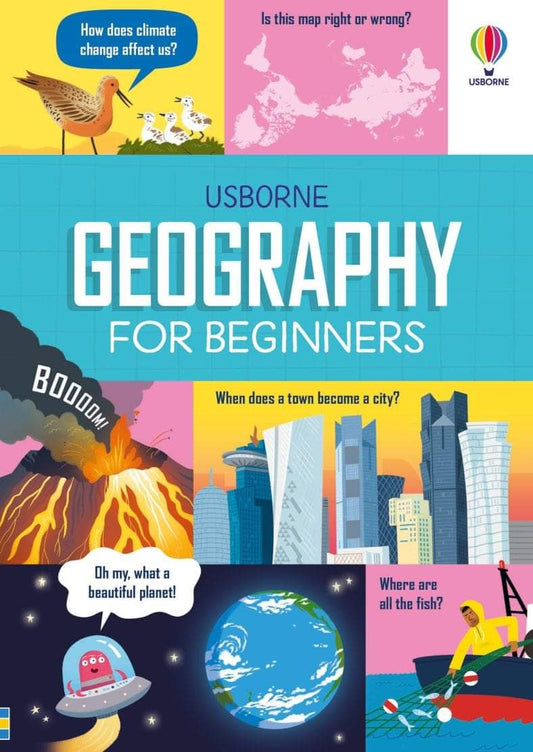 USBORNE GEOGRAPHY FOR BEGINNERS