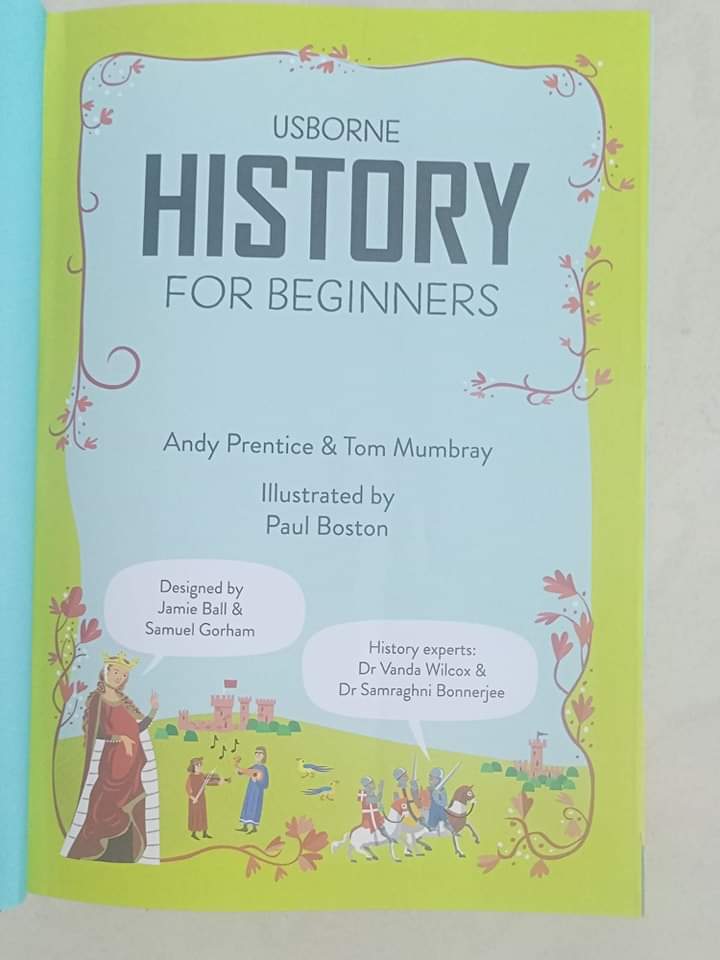 USBORNE 100 THINGS TO KNOW ABOUT HISTORY