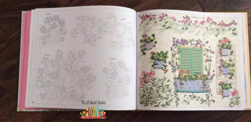 THE WILD GARDEN RUB DOWN TRANSFER BOOK