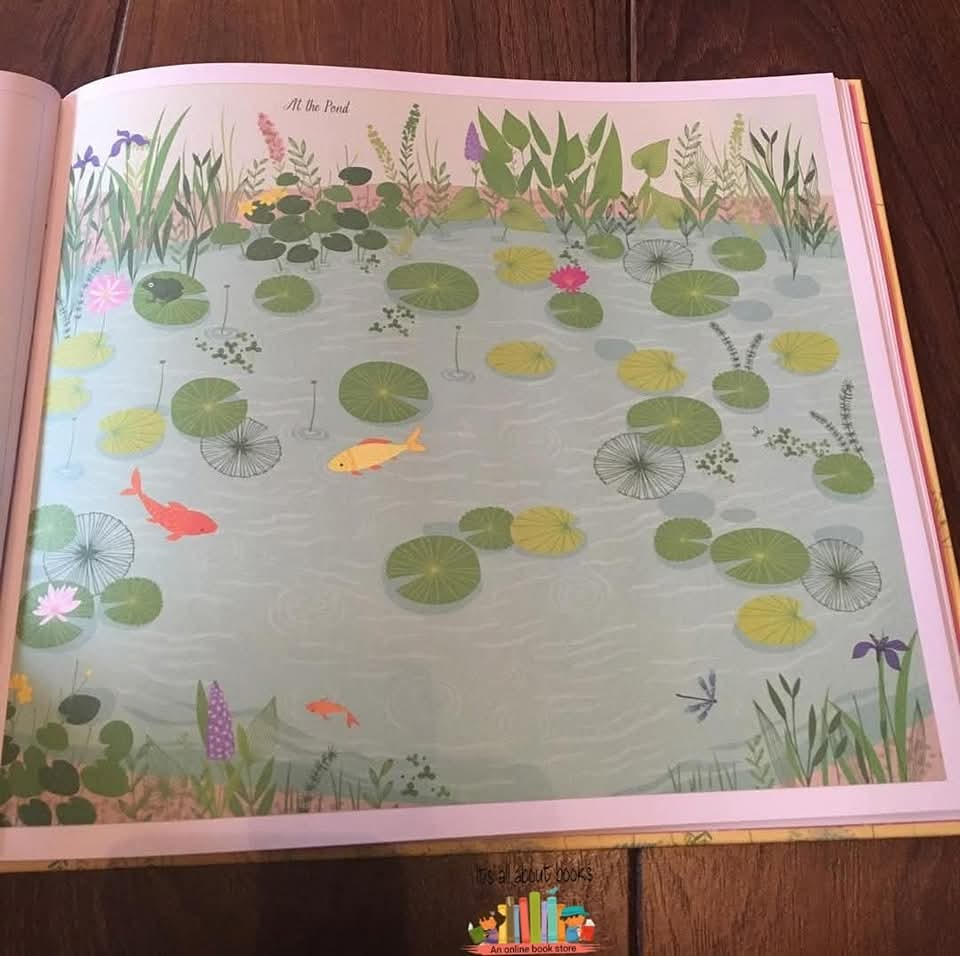 THE WILD GARDEN RUB DOWN TRANSFER BOOK