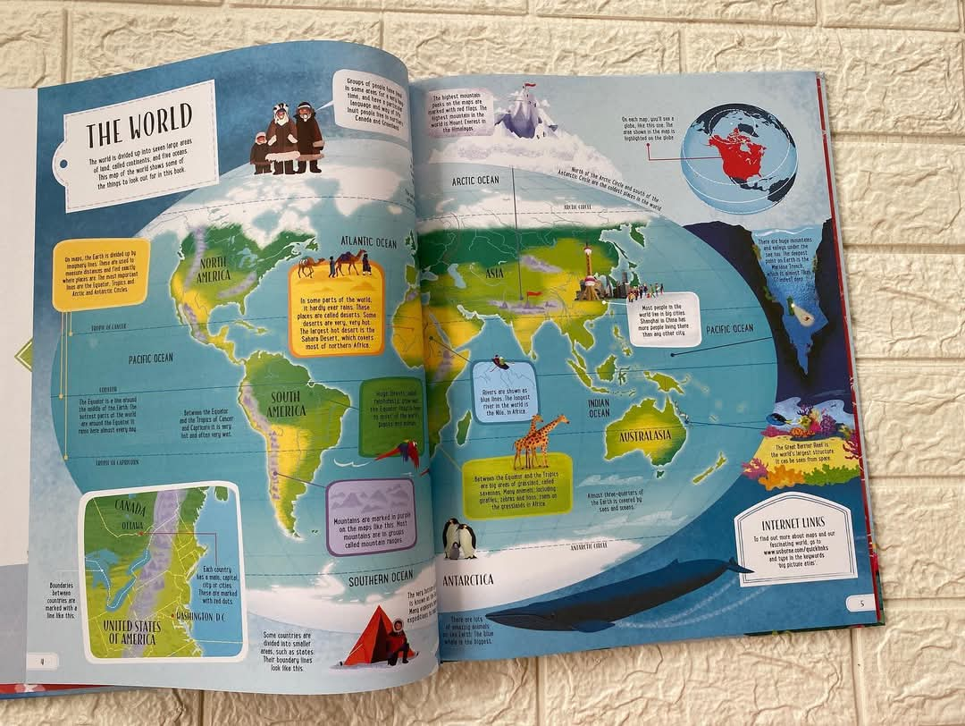 Usborne Big Picture Atlas