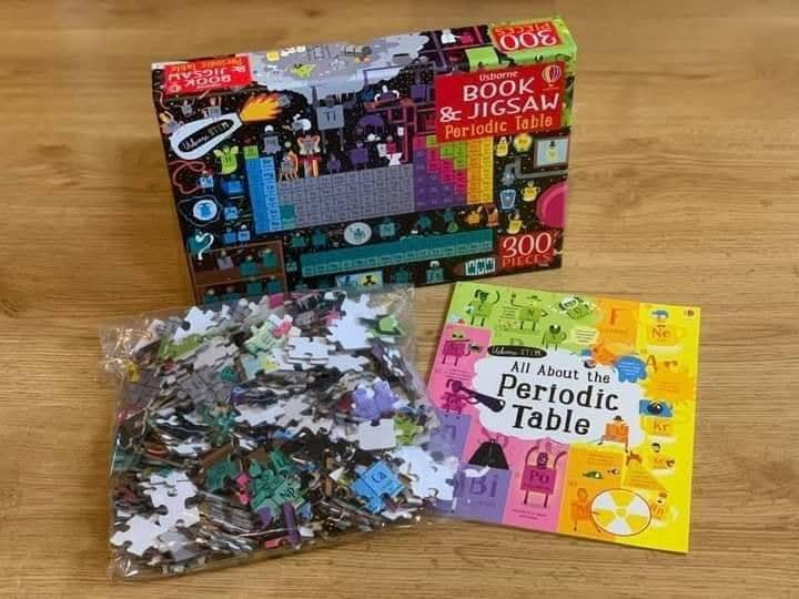 Usborne Periodic Table Jigsaw and Book