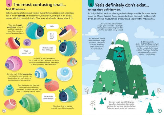 USBORNE 100 THINGS TO KNOW ABOUT THE UNKNOWN