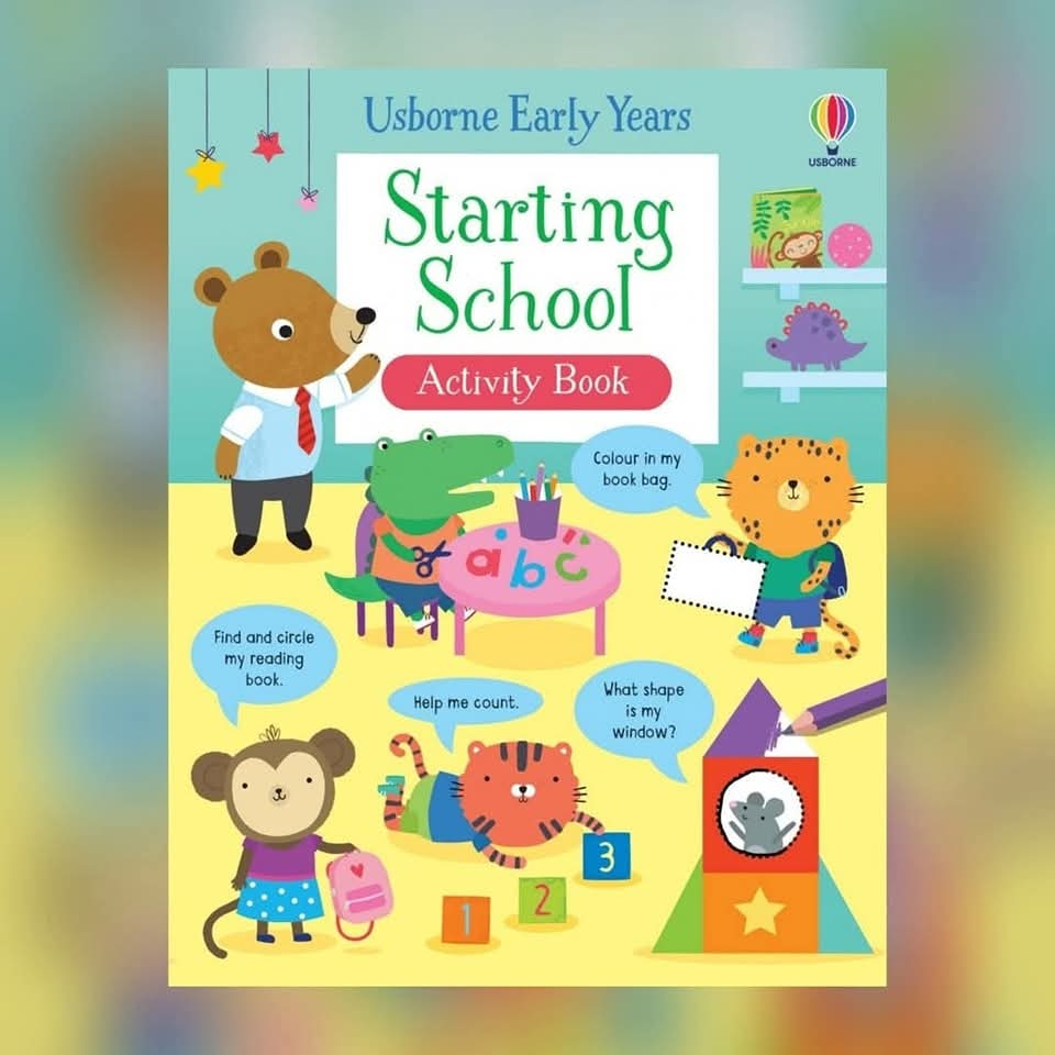 USBORNE EARLY YEARS STARTING SCHOOL ACTIVITY BOOK