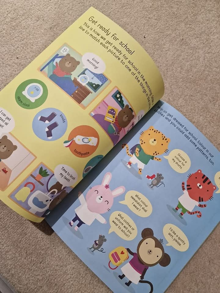 USBORNE EARLY YEARS STARTING SCHOOL ACTIVITY BOOK