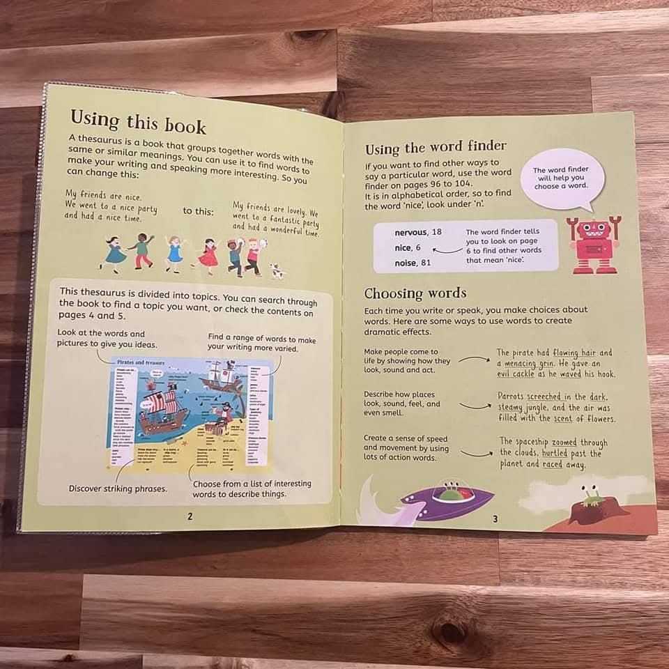 Usborne First Illustrated Thesaurus