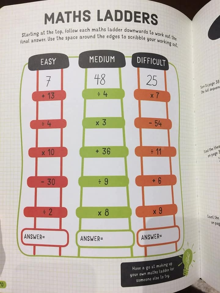 MATHS SCRIBBLE BOOK