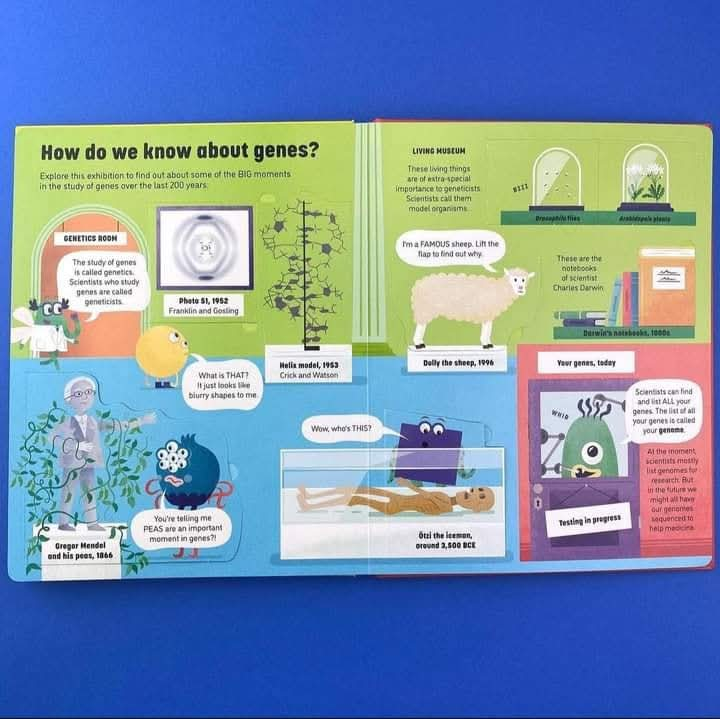 Usborne See Inside Genes and DNA🧬🦠