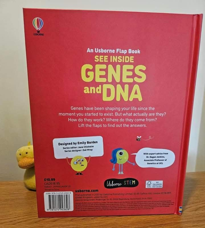 Usborne See Inside Genes and DNA🧬🦠